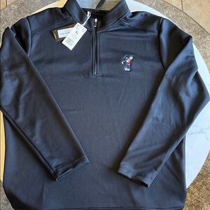 Adidas Black Quarter-Zip Pullover